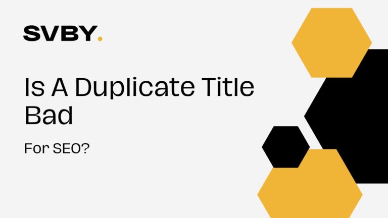 Is A Duplicate Title Bad For SEO?